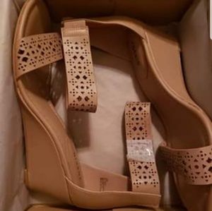 Torrid mini-wedge sandals 13 W